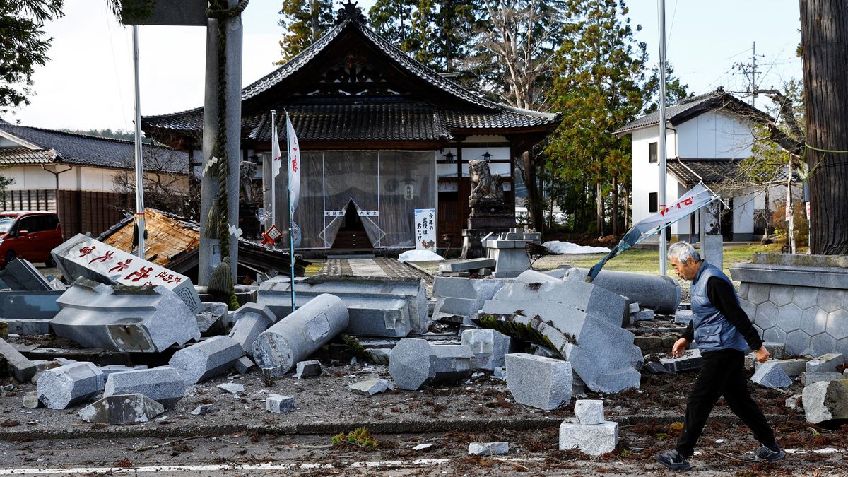 Následky ničivého zemětřesení v Japonsku jsou malým vítězstvím pracovitého národa